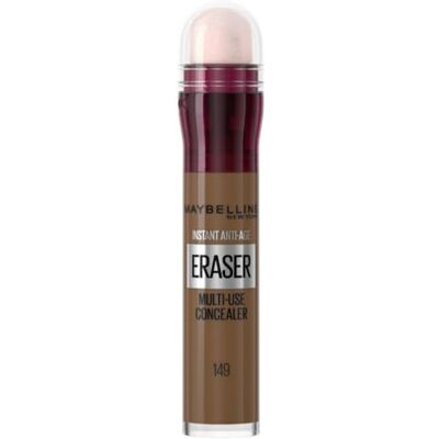 Maybelline Instant Anti Age Eraser Eye Concealer, Dark Circles and Blemish Concealer, Ultra Blendable Formula, 149 Deep Bronze Maybelline Instant Anti Age Eraser Eye Concealer, Dark Circles and Blemish Concealer, Ultra Blendable Formula, 149 Deep Bronze