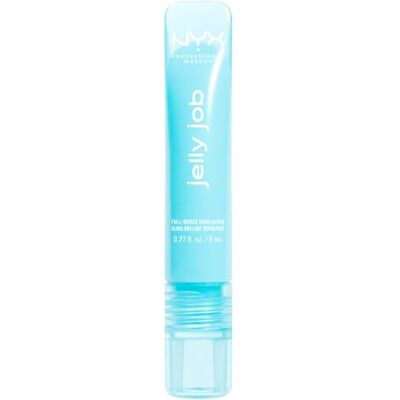NYX PROFESSIONAL MAKEUP Lip Gloss, Plumping Peptide Formula, Jelly Frost NYX PROFESSIONAL MAKEUP Lip Gloss, Plumping Peptide Formula, Jelly Frost