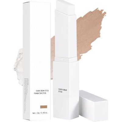 BliBlum Shekys Color Changing Foundation Stick,#03 Natural White Foundation Full Coverage with Makeup Brush, Hydrating & Long-Lasting Base Makeup, Natural Finish for All Skin Types BliBlum Shekys Color Changing Foundation Stick,#03 Natural White Foundation Full Coverage with Makeup Brush, Hydrating & Long-Lasting Base Makeup, Natural Finish for All Skin Types