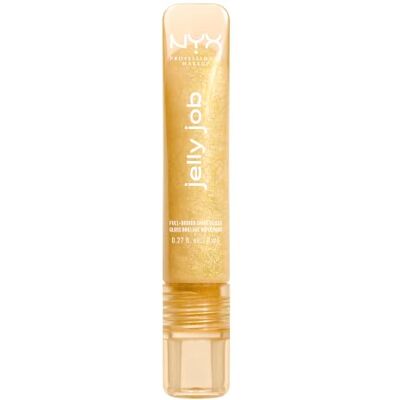 NYX PROFESSIONAL MAKEUP Lip Gloss, Plumping Peptide Formula, Glow Job NYX PROFESSIONAL MAKEUP Lip Gloss, Plumping Peptide Formula, Glow Job
