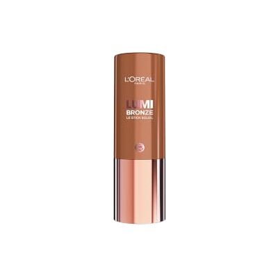L'Oreal Paris L'Oréal Paris Bronzer Stick Lumi Bronze Le Stick Soleil Shade 110 Cream-To-Powder Bronzer Stick, Sunkissed Glow, Buildable, Blendable and Never Cakey, Stick Soleil L'Oreal Paris L'Oréal Paris Bronzer Stick Lumi Bronze Le Stick Soleil Shade 110 Cream-To-Powder Bronzer Stick, Sunkissed Glow, Buildable, Blendable and Never Cakey, Stick Soleil