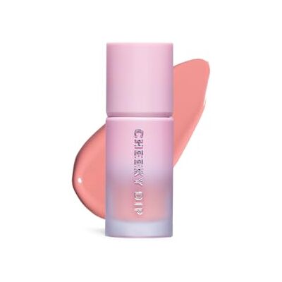 W7 Cheeky Dip Liquid Blusher Pigmented Colour For Cheek Makeup Satin Matte Finish Skinny Dip (Pink) W7 Cheeky Dip Liquid Blusher Pigmented Colour For Cheek Makeup Satin Matte Finish Skinny Dip (Pink)