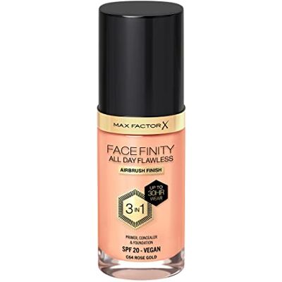 Max Factor Rose Gold Facefinity 3-in-1 Foundation - Foundation Max Factor Rose Gold Facefinity 3-in-1 Foundation - Foundation