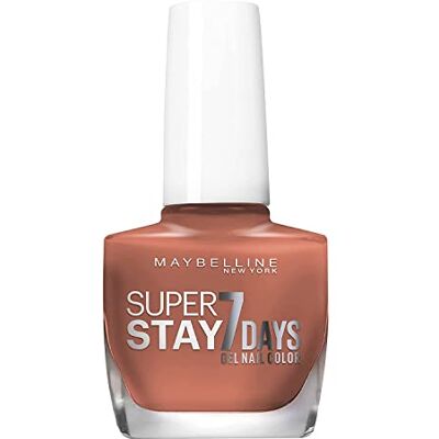 Maybelline New York Forever Strong Gel Nail Polish 931 Muted Mocha Long-Lasting Nude-Beige Nail Polish Maybelline New York Forever Strong Gel Nail Polish 931 Muted Mocha Long-Lasting Nude-Beige Nail Polish