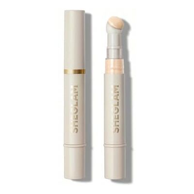SHEGLAM Complexion Boost Concealer Sponge-Head Applicator Matte Liquid Long Lasting Brightening Color Corrector Weightless Hydrating-Linen SHEGLAM Complexion Boost Concealer Sponge-Head Applicator Matte Liquid Long Lasting Brightening Color Corrector Weightless Hydrating-Linen