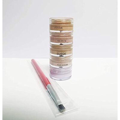 Veil Cover Cream Xanthelasma Concealer Makeup 4 Concealer Shades, 1 Colour Corrector Shade & 1 Makeup Brush (Dark) Veil Cover Cream Xanthelasma Concealer Makeup 4 Concealer Shades, 1 Colour Corrector Shade & 1 Makeup Brush (Dark)