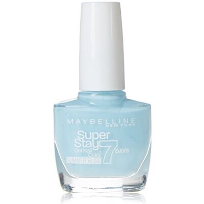 Maybelline SuperStay 7 Days Gel 874 Sea Sky Nail Polish 10ml Maybelline SuperStay 7 Days Gel 874 Sea Sky Nail Polish 10ml