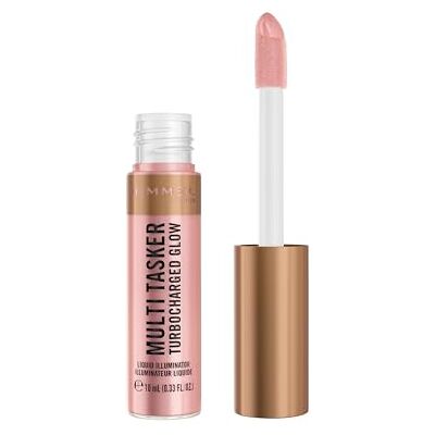 Rimmel Multi Tasker Turbocharged Glow, 005 Iconic as Usual, Liquid Face Illuminator, Light-Reflecting Pearls, Luminous, Healthy Glow, Vitamin C & E, Vegan Formula, 10ml Rimmel Multi Tasker Turbocharged Glow, 005 Iconic as Usual, Liquid Face Illuminator, Light-Reflecting Pearls, Luminous, Healthy Glow, Vitamin C & E, Vegan Formula, 10ml