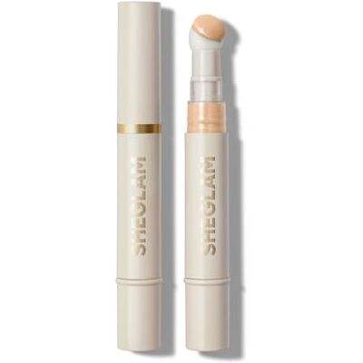 SHEGLAM Complexion Boost Concealer Sponge-Head Applicator Matte Liquid Long Lasting Brightening Color Corrector Weightless Hydrating-Fair SHEGLAM Complexion Boost Concealer Sponge-Head Applicator Matte Liquid Long Lasting Brightening Color Corrector Weightless Hydrating-Fair
