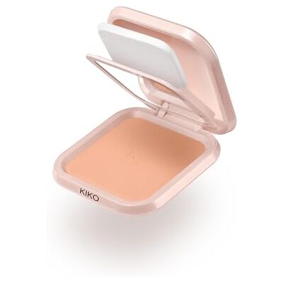 Kiko Milano Skin Lover Refining Face Powder Foundation 05, Compact, Moisturising And Smoothing Powder Foundation Kiko Milano Skin Lover Refining Face Powder Foundation 05, Compact, Moisturising And Smoothing Powder Foundation