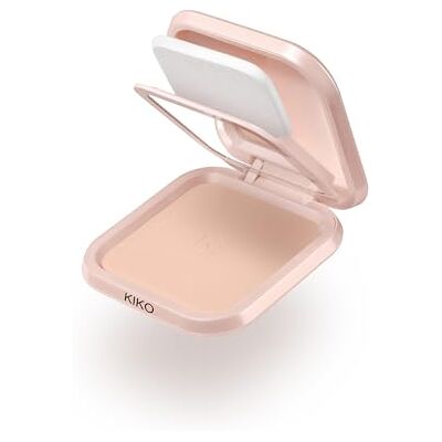 Kiko Milano Skin Lover Refining Face Powder Foundation 03, Compact, Moisturising And Smoothing Powder Foundation Kiko Milano Skin Lover Refining Face Powder Foundation 03, Compact, Moisturising And Smoothing Powder Foundation