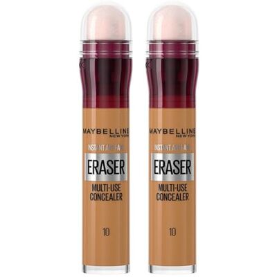 Maybelline DUO Concealer Instant Anti Age Eraser Eye Concealer, Dark Circles And Blemish Concealer, Ultra Blendable Formula 10 Caramel Maybelline DUO Concealer Instant Anti Age Eraser Eye Concealer, Dark Circles And Blemish Concealer, Ultra Blendable Formula 10 Caramel