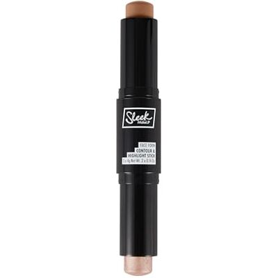 SLEEK MakeUP Face Form Contour & Highlight Stick 2-in-1 Cream Contour and Highlighter, Buildable Lightweight Formula with Jojoba Oil & Vitamin E, 8g (Light) SLEEK MakeUP Face Form Contour & Highlight Stick 2-in-1 Cream Contour and Highlighter, Buildable Lightweight Formula with Jojoba Oil & Vitamin E, 8g (Light)