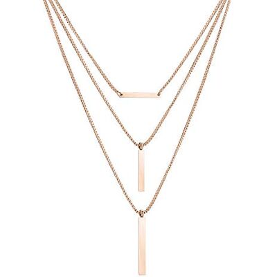 LIEBESKIND Layering necklace, Standard, Stainless Steel, Not Applicable LIEBESKIND Layering necklace, Standard, Stainless Steel, Not Applicable