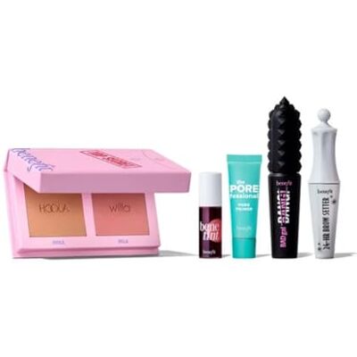 Benefit I Spy Beauty 5-Piece Best Sellers Gift Set MINI BADgal BANG! mascara, rose blush, Hoola bronzer, plus fun-size POREfessional primer, Benetint, and brow setter Benefit I Spy Beauty 5-Piece Best Sellers Gift Set MINI BADgal BANG! mascara, rose blush, Hoola bronzer, plus fun-size POREfessional primer, Benetint, and brow setter