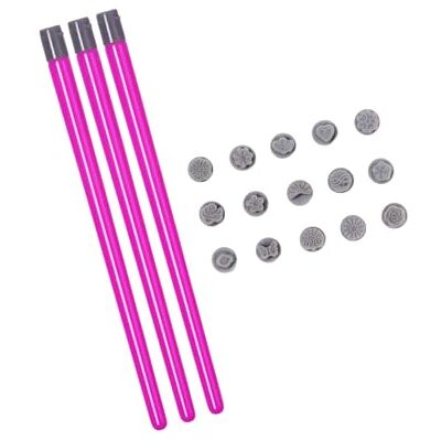 Uitndvyte Nail Stamp Pen Art Set Butterfly Flower Easy Dotting Tool for Female Nail Tools Uitndvyte Nail Stamp Pen Art Set Butterfly Flower Easy Dotting Tool for Female Nail Tools