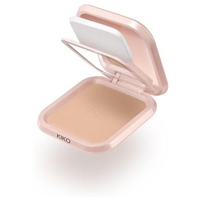 Kiko Milano Skin Lover Refining Face Powder Foundation 04, Compact, Moisturising And Smoothing Powder Foundation Kiko Milano Skin Lover Refining Face Powder Foundation 04, Compact, Moisturising And Smoothing Powder Foundation