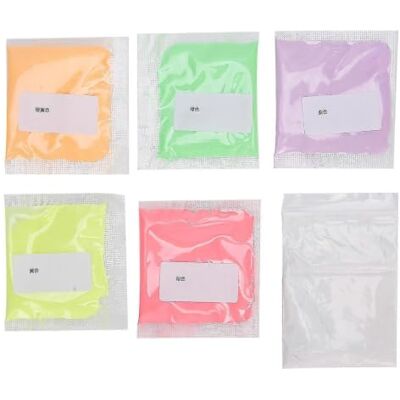 JOYHAPPST 6pcs Long Lasting Fluorescent Powder Diy Nail Glitter Nail Art Luminous Powder Accessory JOYHAPPST 6pcs Long Lasting Fluorescent Powder Diy Nail Glitter Nail Art Luminous Powder Accessory