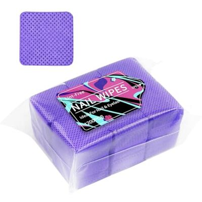 Msioytog Lint Frees Nails Nonwoven Soft Nails Polish Remover Pads, Polish Remover for Eyelash Extensions, a Msioytog Lint Frees Nails Nonwoven Soft Nails Polish Remover Pads, Polish Remover for Eyelash Extensions, a