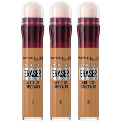 Maybelline Concealer Instant Anti Age Eraser Eye Concealer, Dark Circles And Blemish Concealer, Ultra Blendable Formula 10 Caramel Maybelline Concealer Instant Anti Age Eraser Eye Concealer, Dark Circles And Blemish Concealer, Ultra Blendable Formula 10 Caramel