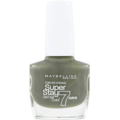 Maybelline Forever Strong Super Stay 7 Days Gel Nail Colour 10 ml, Moss Forever Maybelline Forever Strong Super Stay 7 Days Gel Nail Colour 10 ml, Moss Forever