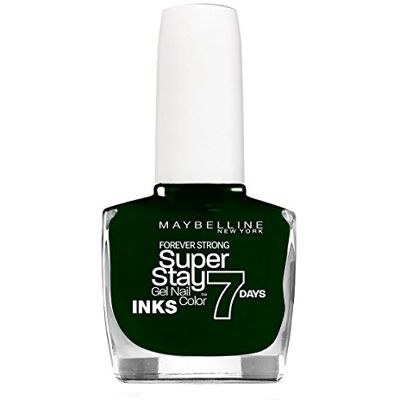 Maybelline SuperStay 7 Days Gel Nail Polish 869 Emerald, 10 ml Maybelline SuperStay 7 Days Gel Nail Polish 869 Emerald, 10 ml