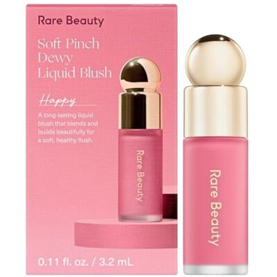 Rare Beauty Mini Soft Pinch Liquid Blush 3.2ml Happy Rare Beauty Mini Soft Pinch Liquid Blush 3.2ml Happy