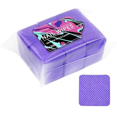 Hrtyvhin Lint Frees Nails, Supplies Polish Remover, for Fingernail and Eyelash Extension Hrtyvhin Lint Frees Nails, Supplies Polish Remover, for Fingernail and Eyelash Extension