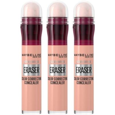 Maybelline TRIPLE Concealer Instant Anti Age Eraser Eye Concealer, Dark Circles And Blemish Concealer, Ultra Blendable Formula 05 Brightene Maybelline TRIPLE Concealer Instant Anti Age Eraser Eye Concealer, Dark Circles And Blemish Concealer, Ultra Blendable Formula 05 Brightene