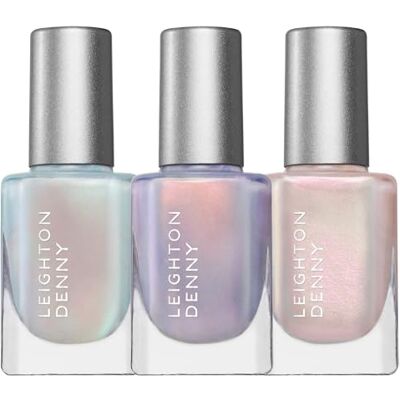 LEIGHTON DENNY Glazed Collection Nail Polish Gift Set Get Glazed, Glazed Expression, Glazed & Unfazed glazed donut nail polish Vegan LEIGHTON DENNY Glazed Collection Nail Polish Gift Set Get Glazed, Glazed Expression, Glazed & Unfazed glazed donut nail polish Vegan