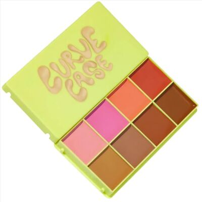 Made by Mitchell Curve Case Cream Make-up Palettes Light Fair Shade Selection 4 Bronze & 4 Blush Shades Gloss Dewy Cream Formula Suitable for All Skin Types Made by Mitchell Curve Case Cream Make-up Palettes Light Fair Shade Selection 4 Bronze & 4 Blush Shades Gloss Dewy Cream Formula Suitable for All Skin Types