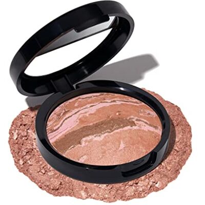 Laura Geller Beauty - Baked Blush-n-Bronze Marbleized - Ginger Bronze - Bronzer Laura Geller Beauty - Baked Blush-n-Bronze Marbleized - Ginger Bronze - Bronzer