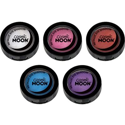 Cosmic Moon Metallic Eye Shadow by Makeup for face 3.5g (Set of 5) Cosmic Moon Metallic Eye Shadow by Makeup for face 3.5g (Set of 5)