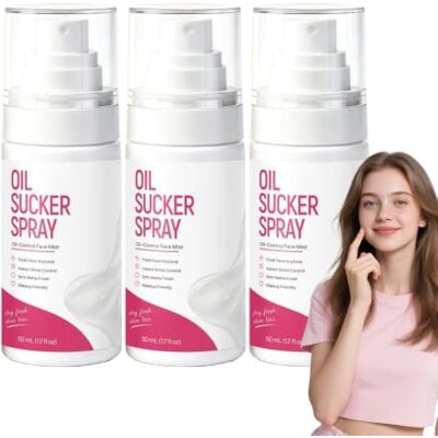 SHEHABOR Oil Sucker Liquid Blotting Touch Up Spray, Oil Control Spray, Matte Finish (3p) SHEHABOR Oil Sucker Liquid Blotting Touch Up Spray, Oil Control Spray, Matte Finish (3p)