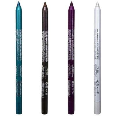 Peosaard Glitter Eyeliner, Eyeliner Pencil 4Pcs 4 Colors Smudge-proof Pearl Long Lasting Glitter 8.5g Waterproof Makeup Eyeshadow Pencil, Style 3 Peosaard Glitter Eyeliner, Eyeliner Pencil 4Pcs 4 Colors Smudge-proof Pearl Long Lasting Glitter 8.5g Waterproof Makeup Eyeshadow Pencil, Style 3