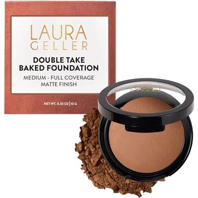 Laura Geller - Baked Double Take Powder Foundation - Toffee Laura Geller - Baked Double Take Powder Foundation - Toffee