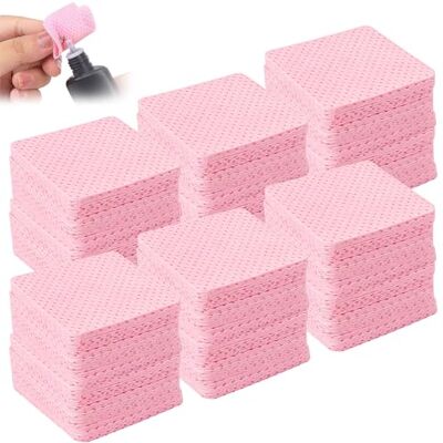 Hounyou 2000PCS Lint Free Wipes for Nails, UV Gel Absorbent Nail Polish Remover Pads, for Nail Art Tool Cleaning (Pink) Hounyou 2000PCS Lint Free Wipes for Nails, UV Gel Absorbent Nail Polish Remover Pads, for Nail Art Tool Cleaning (Pink)