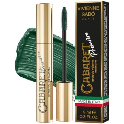 Vivienne Sabó Vivienne Sabo Artistic Volume Mascara/Volumateur Artistique Cabaret Premiere 06 Green/Green Vivienne Sabó Vivienne Sabo Artistic Volume Mascara/Volumateur Artistique Cabaret Premiere 06 Green/Green