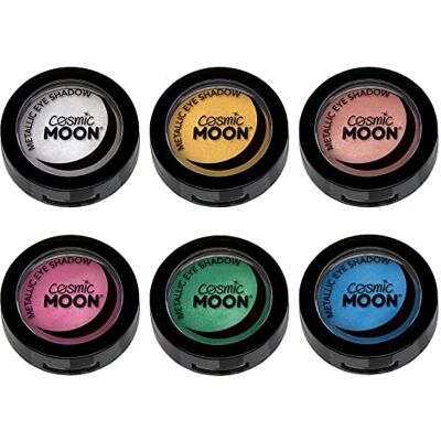 Cosmic Moon Metallic Eye Shadow by Makeup for face 3.5g (Set of 6) Cosmic Moon Metallic Eye Shadow by Makeup for face 3.5g (Set of 6)