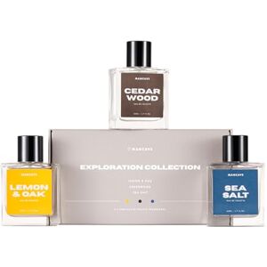 ManCave Exploration EDT Gift Set for Men 3 x 50ml Eau De Toilette Fragrance Sprays Lemon & Oak, Cedarwood, Sea Salt Fragrances Mens Aftershave Collection ManCave Exploration EDT Gift Set for Men 3 x 50ml Eau De Toilette Fragrance Sprays Lemon & Oak, Cedarwood, Sea Salt Fragrances Mens Aftershave Collection