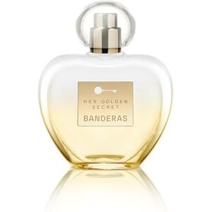 Banderas Perfumes Her golden secret Eau de toilette Spray for Women Long Lasting Femenine, Charming and Romantic Fragance Fruity, Floral and Vanilla Notes 80 ml Banderas Perfumes Her golden secret Eau de toilette Spray for Women Long Lasting Femenine, Charming and Romantic Fragance Fruity, Floral and Vanilla Notes 80 ml