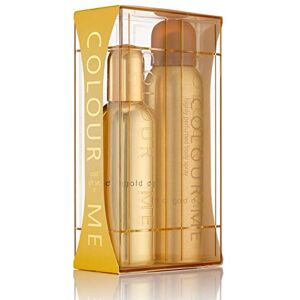 COLOUR ME Gold Homme Perfume for Men. 100ml Eau de Parfum Men & 150ml Body Spray Twin Perfume Gift Set Men. Luxury Fragrance Mens Aftershave, Long Lasting Fragrance for Men by Milton-Lloyd COLOUR ME Gold Homme Perfume for Men. 100ml Eau de Parfum Men & 150ml Body Spray Twin Perfume Gift Set Men. Luxury Fragrance Mens Aftershave, Long Lasting Fragrance for Men by Milton-Lloyd