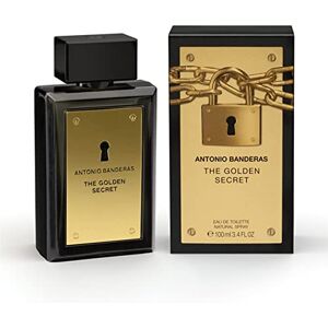 Banderas Perfumes The Golden Secret Eau de Toilette Spray for Men Long Lasting Masculine, Casual and Elegant Fragrance Mint, Apple and Spicy Notes Ideal for Day Wear 100 ml Banderas Perfumes The Golden Secret Eau de Toilette Spray for Men Long Lasting Masculine, Casual and Elegant Fragrance Mint, Apple and Spicy Notes Ideal for Day Wear 100 ml