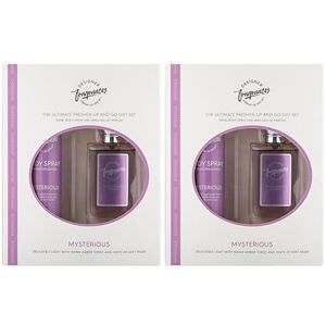 Designer Fragrances Mysterious Female Twin Gift Set Includes 2 x 100ml Body Spray Deodorant Cans, 2 x 50ml Women’s Eau De Parfum Sprays For Instant Freshness on The Go Long Lasting Smells Designer Fragrances Mysterious Female Twin Gift Set Includes 2 x 100ml Body Spray Deodorant Cans, 2 x 50ml Women’s Eau De Parfum Sprays For Instant Freshness on The Go Long Lasting Smells