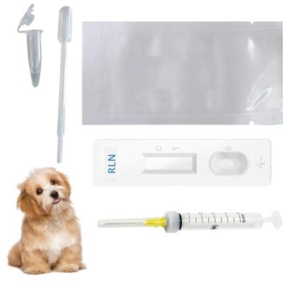 Comebachome Fast Accurate Dog Pregnancy Test Kit, Disposable Early Dog Pregnancy Test with Buffer at Home Comebachome Fast Accurate Dog Pregnancy Test Kit, Disposable Early Dog Pregnancy Test with Buffer at Home