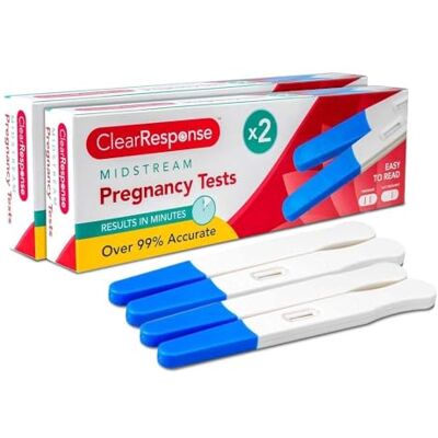 ZOPPER Pregnancy Test Strips Early Detection – 4 Pack Home Pregnancy Tests, Over 99% Accurate, Fast Results, Easy to Use, High Sensitivity hCG Test Kit ZOPPER Pregnancy Test Strips Early Detection – 4 Pack Home Pregnancy Tests, Over 99% Accurate, Fast Results, Easy to Use, High Sensitivity hCG Test Kit