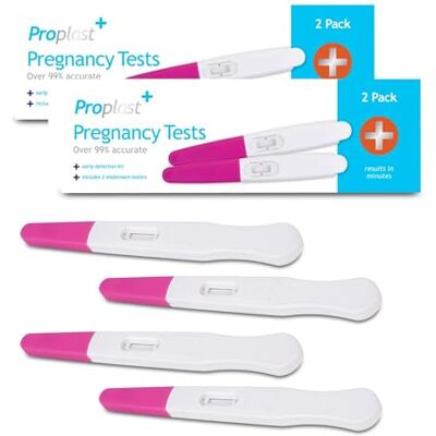 Lizzy Pregnancy Test Kit 2 Midstream Tests, White Over 99% Accurate, Fast Results, Easy to Use Early Detection, Clear Display, At-Home Testing for Women Lizzy Pregnancy Test Kit 2 Midstream Tests, White Over 99% Accurate, Fast Results, Easy to Use Early Detection, Clear Display, At-Home Testing for Women