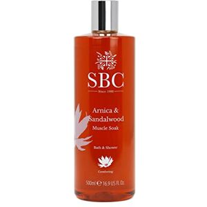 SBC Skincare Arnica & Sandalwood Muscle Soak 500ml Soothing Bubble Bath For Men And Women Vegan Friendly Bath Soak Bath Soak For Muscle Tension Comforting Bubble Bath SBC Skincare Arnica & Sandalwood Muscle Soak 500ml Soothing Bubble Bath For Men And Women Vegan Friendly Bath Soak Bath Soak For Muscle Tension Comforting Bubble Bath