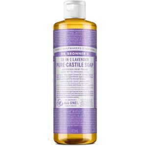 Dr. Bronner's , Organic PureCastile Liquid Soap, Lavender, 475 ml Dr. Bronner's , Organic PureCastile Liquid Soap, Lavender, 475 ml