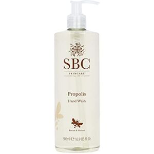 SBC Skincare Propolis Hand Wash 500ml Moisturising Hand Wash For All The Family Propolis Hand Soap For Dry Or Sensitive Skin Luxury Propolis Hand Soap SBC Skincare Propolis Hand Wash 500ml Moisturising Hand Wash For All The Family Propolis Hand Soap For Dry Or Sensitive Skin Luxury Propolis Hand Soap